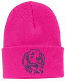 Golden Retriever - Embroidered Knit Hats