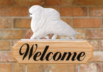 Pomeranian White - Michael Park Collection Dog in Gait Welcome Stake