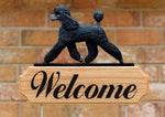 Poodle Black - Michael Park Collection Dog in Gait Welcome Stake