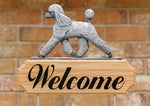 Poodle Silver - Michael Park Collection Dog in Gait Welcome Stake