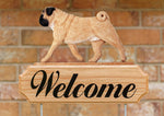 Pug Fawn - Michael Park Collection Dog in Gait Welcome Stake