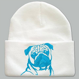 Pug - Embroidered Knit Hats