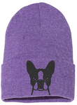 Boston Terrier - Embroidered Knit Hats