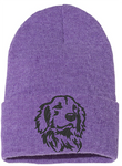 Golden Retriever - Embroidered Knit Hats