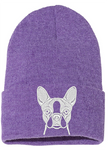 Boston Terrier - Embroidered Knit Hats