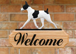 Rat Terrier Black and White - Michael Park Collection Dog in Gait Welcome Stake