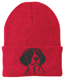 Beagle - Embroidered Knit Hats