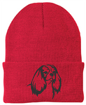 Cavalier King Charles - Embroidered Knit Hats