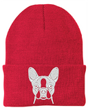 Boston Terrier - Embroidered Knit Hats