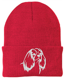 Cavalier King Charles - Embroidered Knit Hats