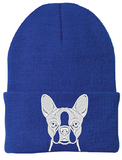 Boston Terrier - Embroidered Knit Hats