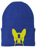 Boston Terrier - Embroidered Knit Hats