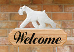 Schnauzer Natural White - Michael Park Collection Dog in Gait Welcome Stake