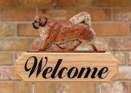 Tibetan Spaniel Red - Michael Park Collection Dog in Gait Welcome Stake