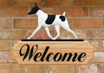 Toy Fox Terrier Black - Michael Park Collection Dog in Gait Welcome Stake