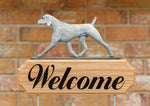 Weimaraner - Michael Park Collection Dog in Gait Welcome Stake