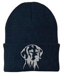 Weimaraner - Embroidered Knit Hats