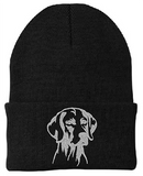 Weimaraner - Embroidered Knit Hats