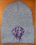 Weimaraner - Embroidered Knit Hats