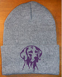 Weimaraner - Embroidered Knit Hats