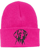 Weimaraner - Embroidered Knit Hats