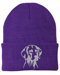 Weimaraner - Embroidered Knit Hats