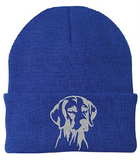 Weimaraner - Embroidered Knit Hats