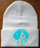 Beagle - Embroidered Knit Hats