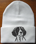 Beagle - Embroidered Knit Hats