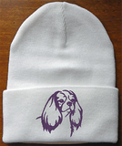 Cavalier King Charles - Embroidered Knit Hats