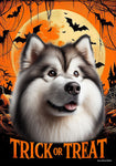 Alaskan Malamute - Best of Breed  Halloween Outdoor House and Garden Flag