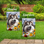 Alaskan Malamute - Best of Breed  Summer Fields Outdoor House and Garden Flag
