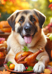 Anatolian Shepherd  - Best of Breed DCR Thanksgiving Outdoor House and Garden Flag