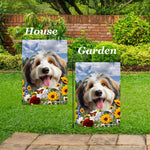 Aussiedoodle - Best of Breed  Summer Fields Outdoor House and Garden Flag