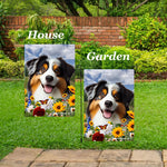 Australian Shepherd Black Tri - Best of Breed  Summer Fields Outdoor House and Garden Flag