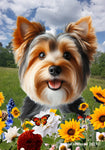 Australian Terrier - Best of Breed  Summer Fields Outdoor House and Garden Flag