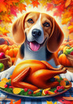 Beagle - Best of Breed DCR Thanksgiving Outdoor House and Garden Flag