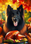 Belgian Tervuren - Best of Breed DCR Thanksgiving Outdoor House and Garden Flag