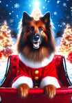 Belgian Tervuren - Best of Breed DCR Christmas Outdoor House and Garden Flag