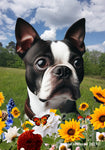 Boston Terrier - Best of Breed  Summer Fields Outdoor House and Garden Flag