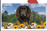 Boykin Spaniel - Best of Breed Summer Flowers Mailbox Cover Hi-Grade Vinyl 6" x 19"