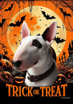 Bull Terrier Mini - Best of Breed  Halloween Outdoor House and Garden Flag