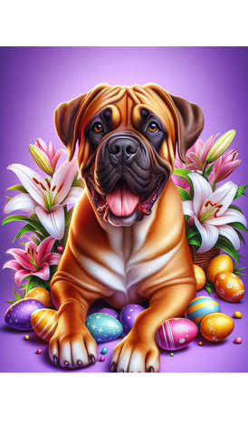 Cane Corso Fawn - Best of Breed DCR Easter Holiday    Outdoor House and Garden Flag