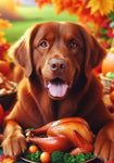 Chesapeake Bay Retriever - Best of Breed DCR Thanksgiving Outdoor House and Garden Flag