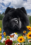 Chow Chow Black - Best of Breed  Summer Fields Outdoor House and Garden Flag