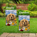 Cocker Spaniel Buff - Best of Breed  Summer Fields Outdoor House and Garden Flag