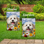 Cockapoo White - Best of Breed  Summer Fields Outdoor House and Garden Flag