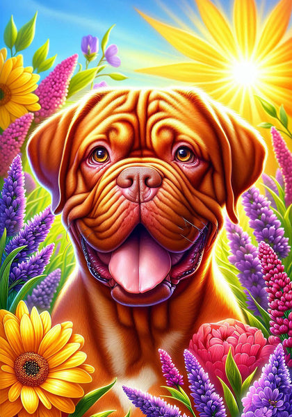 Douge De Bordeaux - Best of Breed DCR Spring II    Outdoor House and Garden Flag