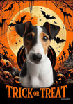 Fox Terrier Tri - Best of Breed  Halloween Outdoor House and Garden Flag