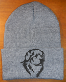 Great Pyrenees - Embroidered Knit Hats